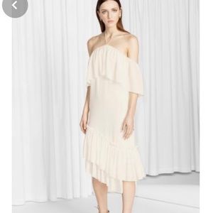 And Other Stories Off Shoulder Ruffle Dress